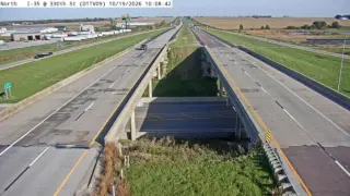 I-35 at IA 175 Ellsworth – Mile Marker 132.9 – Near Ellsworth