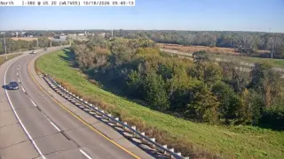 I-380 at US 20 W – Mile Marker 71.5 – Waterloo