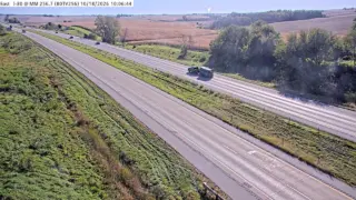 I-80 at Mile Marker 256.2 – Near West Branch