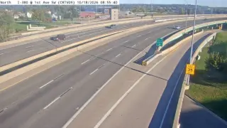 I-380 at 1st Avenue Southwest – Mile Marker 19.8 – Cedar Rapids