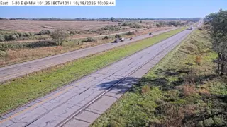 I-80 at Mile Marker 101.1 – Near Dexter