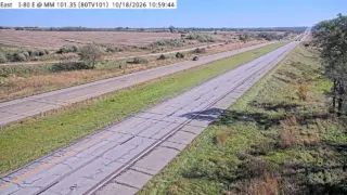 I-80 at Mile Marker 101.1 – Near Dexter