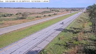I-80 at Mile Marker 101.1 – Near Dexter