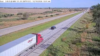 I-80 at Mile Marker 101.1 – Near Dexter