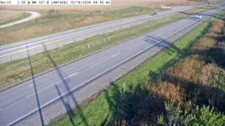 I-35 at Mile Marker 107.7 – Near Huxley