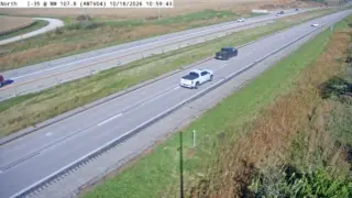 I-35 at Mile Marker 107.7 – Near Huxley