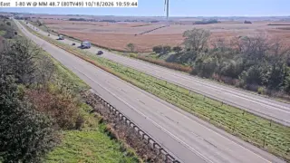 I-80 at Mile Marker 48.5 – Near Walnut