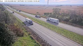 I-80 at Mile Marker 48.5 – Near Walnut