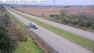 I-80 at Mile Marker 48.5 – Near Walnut