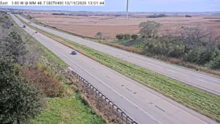I-80 at Mile Marker 48.5 – Near Walnut