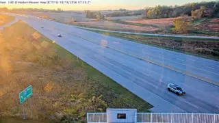 I-80 at Herbert Hoover Highway – Mile Marker 249 – Near Iowa City