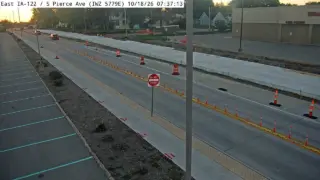 IA 122 at South Pierce Avenue – Mason City – East View