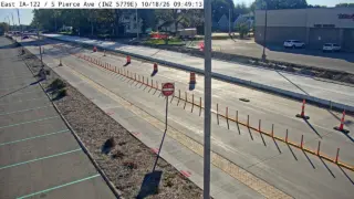 IA 122 at South Pierce Avenue – Mason City – East View