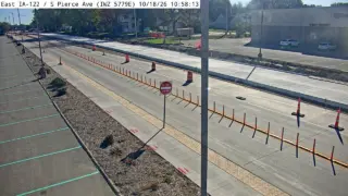 IA 122 at South Pierce Avenue – Mason City – East View