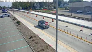 IA 122 at South Pierce Avenue – Mason City – East View