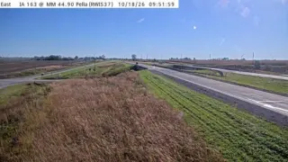 IA 163 at Mile Marker 45 – Pella