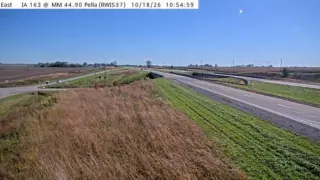IA 163 at Mile Marker 45 – Pella