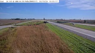 IA 163 at Mile Marker 45 – Pella