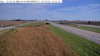 IA 163 at Mile Marker 45 – Pella