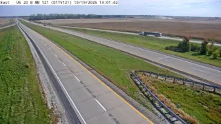 US 20 at US 169 – Mile Marker 121.5 – Near Otho