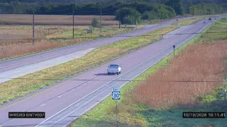 US 30 at Montana Road – Mile Marker 132.2 – Near Boone – Wrong-Way Monitoring View