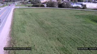 IA 141 at State Street – Webster City – Wrong-Way Monitoring View