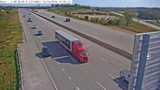 I-80 at US 6 – Mile Marker 239.7 – Coralville