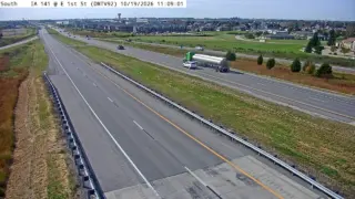 IA 141 at East 1st Street – Mile Marker 152.5 – Grimes