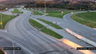 I-80 at Grand Prairie Parkway S – Mile Marker 118.4 – West Des Moines – Wrong-Way Monitoring View