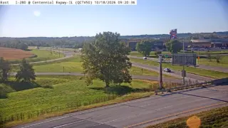 I-280 at Centennial Expwy – IL – Mile Marker 9.9 – Near Davenport