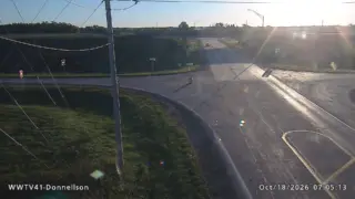 US 218 at IA 2 – Donnellson – Wrong-Way Monitoring View