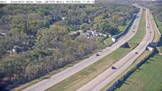 I-380 at Evansdale Water Tower – Mile Marker 68.8 – Elk Run Heights – West View