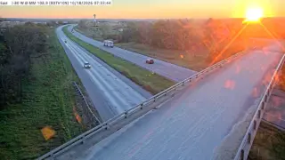 I-80 at Mile Marker 108.6 – Near De Soto