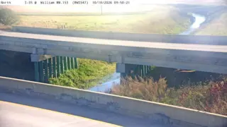 I-35 at Mile Marker 153 – Near Dows