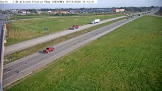 I-80 at Grand Prairie Parkway – Mile Marker 118.4 – West Des Moines