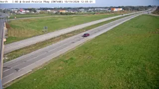 I-80 at Grand Prairie Parkway – Mile Marker 118.4 – West Des Moines