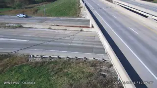I-35 at US 34 – Osceola – Wrong-Way Monitoring View