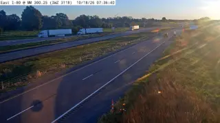 I-80 at Mile Marker 300.25 – Bettendorf
