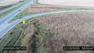 US 30 at US 218 – Near Newhall – Wrong-Way Monitoring View