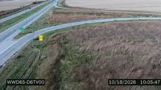 US 30 at US 218 – Near Newhall – Wrong-Way Monitoring View