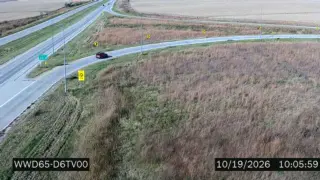 US 30 at US 218 – Near Newhall – Wrong-Way Monitoring View