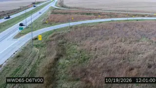 US 30 at US 218 – Near Newhall – Wrong-Way Monitoring View