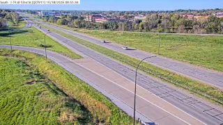 I-74 at 53rd Street – Mile Marker 1.5 – Davenport