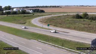 I-280 at Kimberly Road – Mile Marker 1.1 – Davenport – Wrong-Way Monitoring View