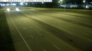 I-29/I-80 East of South 24th Street – Mile Marker 1.7 – Council Bluffs – North View