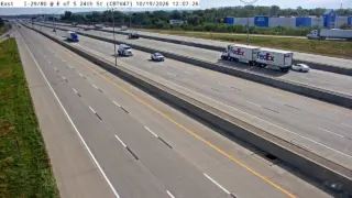 I-29/I-80 East of South 24th Street – Mile Marker 1.7 – Council Bluffs – North View