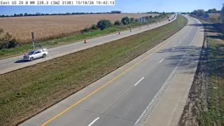 US 20 at Mile Marker 228.3 – Waterloo
