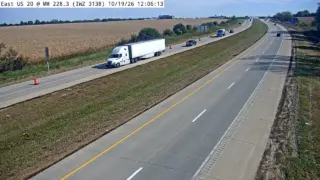US 20 at Mile Marker 228.3 – Waterloo