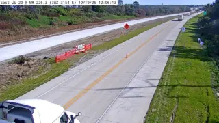US 20 at Mile Marker 226.3 – Waterloo – East View