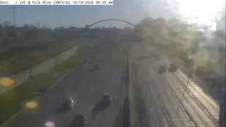 I-235 at Polk Boulevard – Mile Marker 5.4 – Des Moines